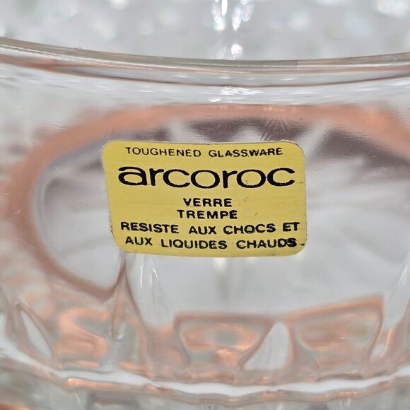 Coppercraft Guild Arcoroc Glass Bowls Set of 4 Copper Base Original Packaging - Picture 7 of 9